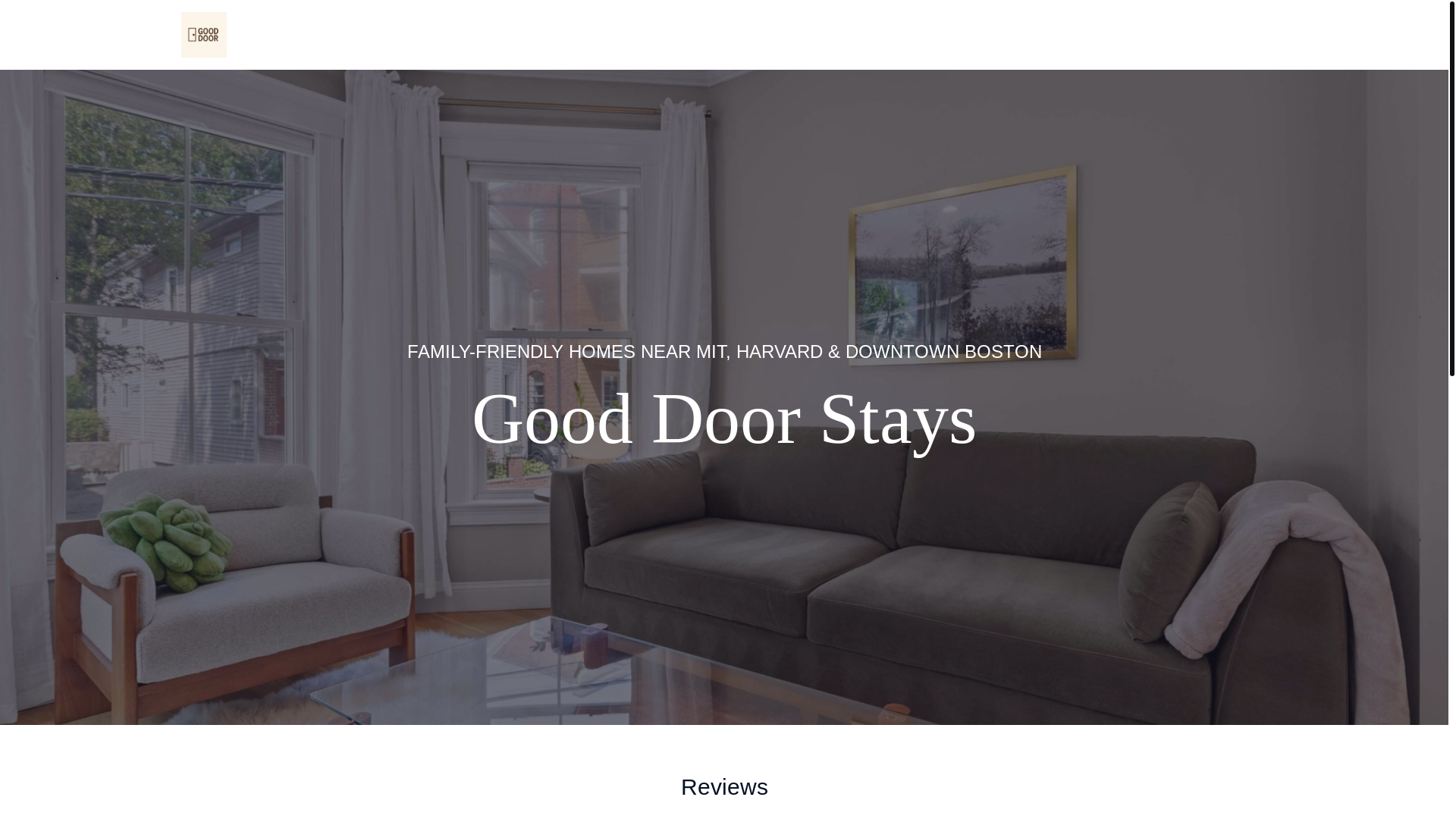 website screenshot of https://gooddoorstays.com/