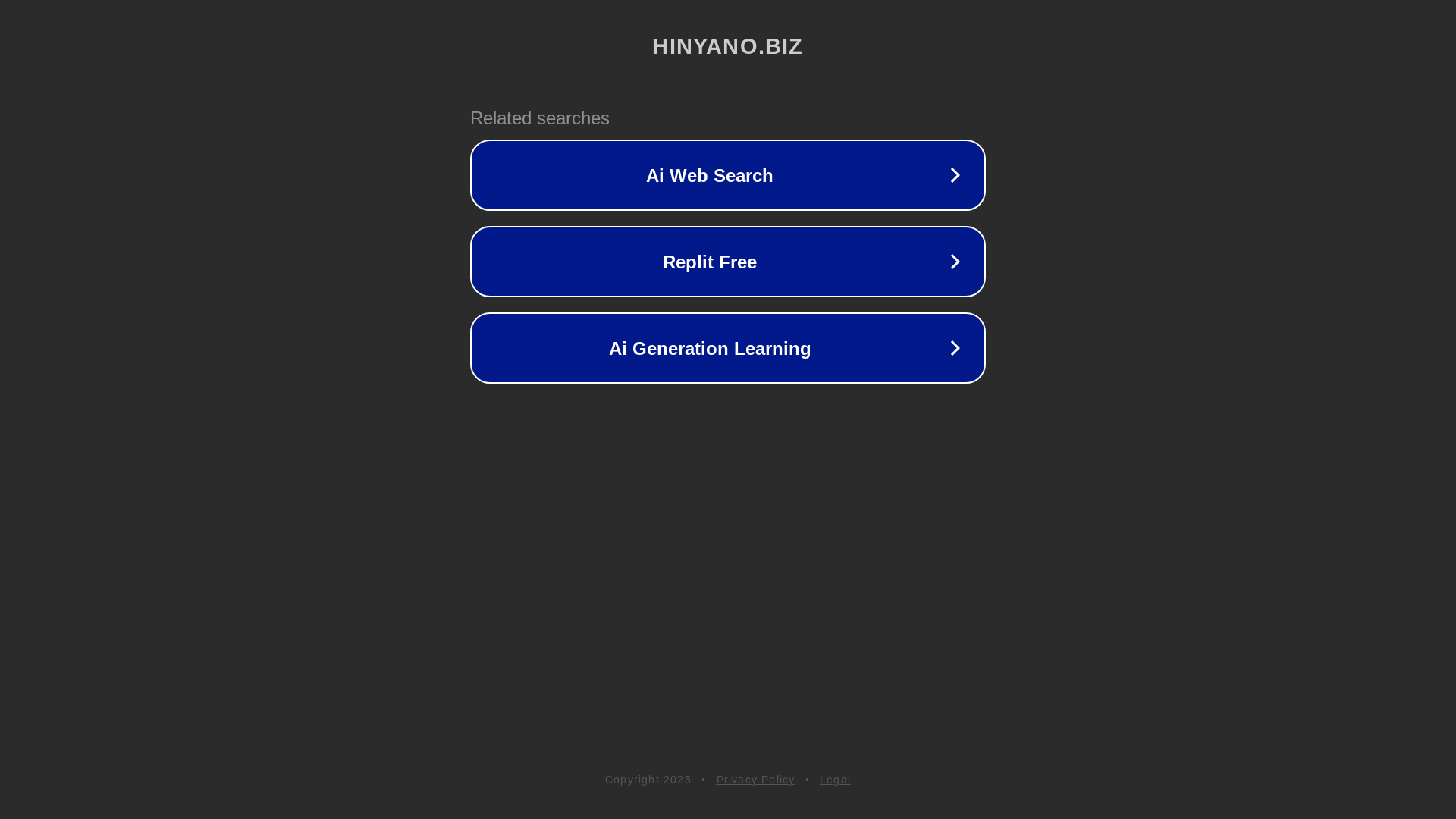 website screenshot of https://hinyano.biz/