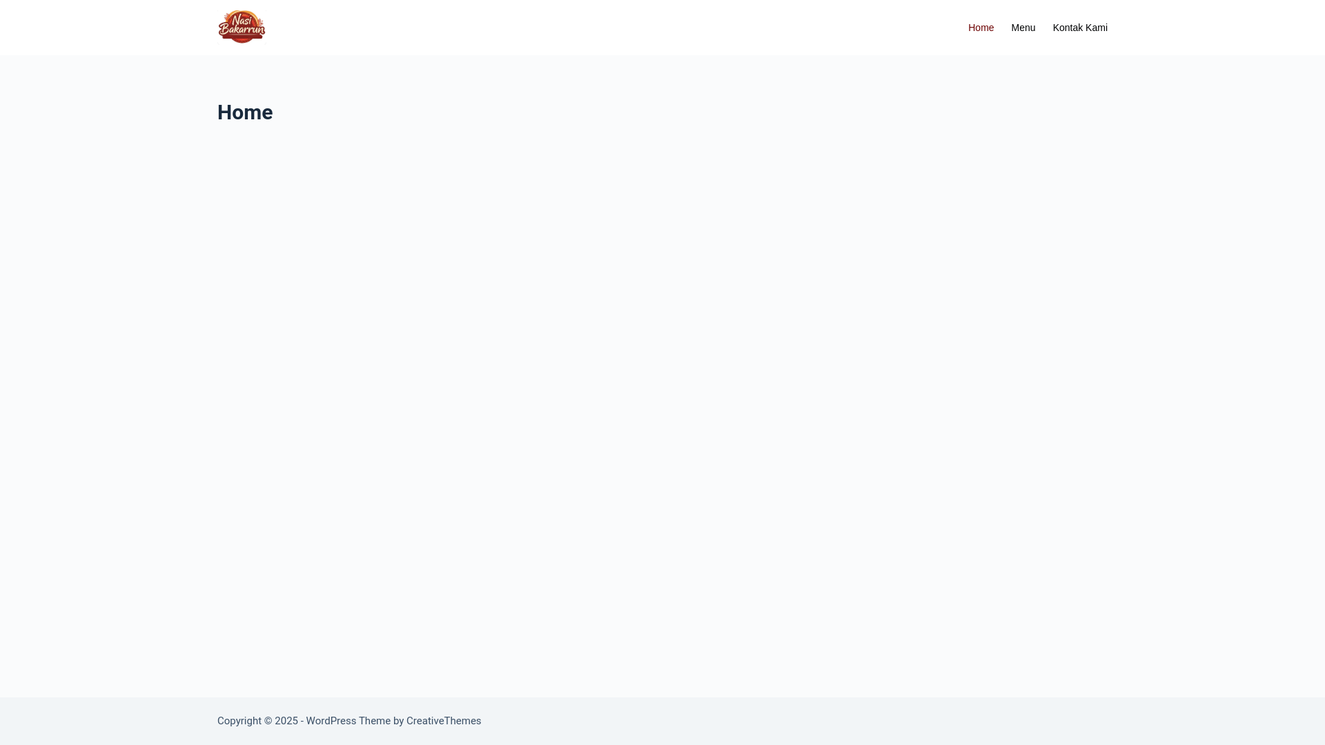 website screenshot of https://nasibakarrun.my.id/
