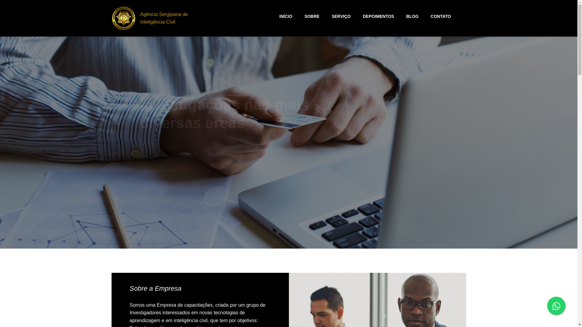 website screenshot of https://agenciacivil.com.br/