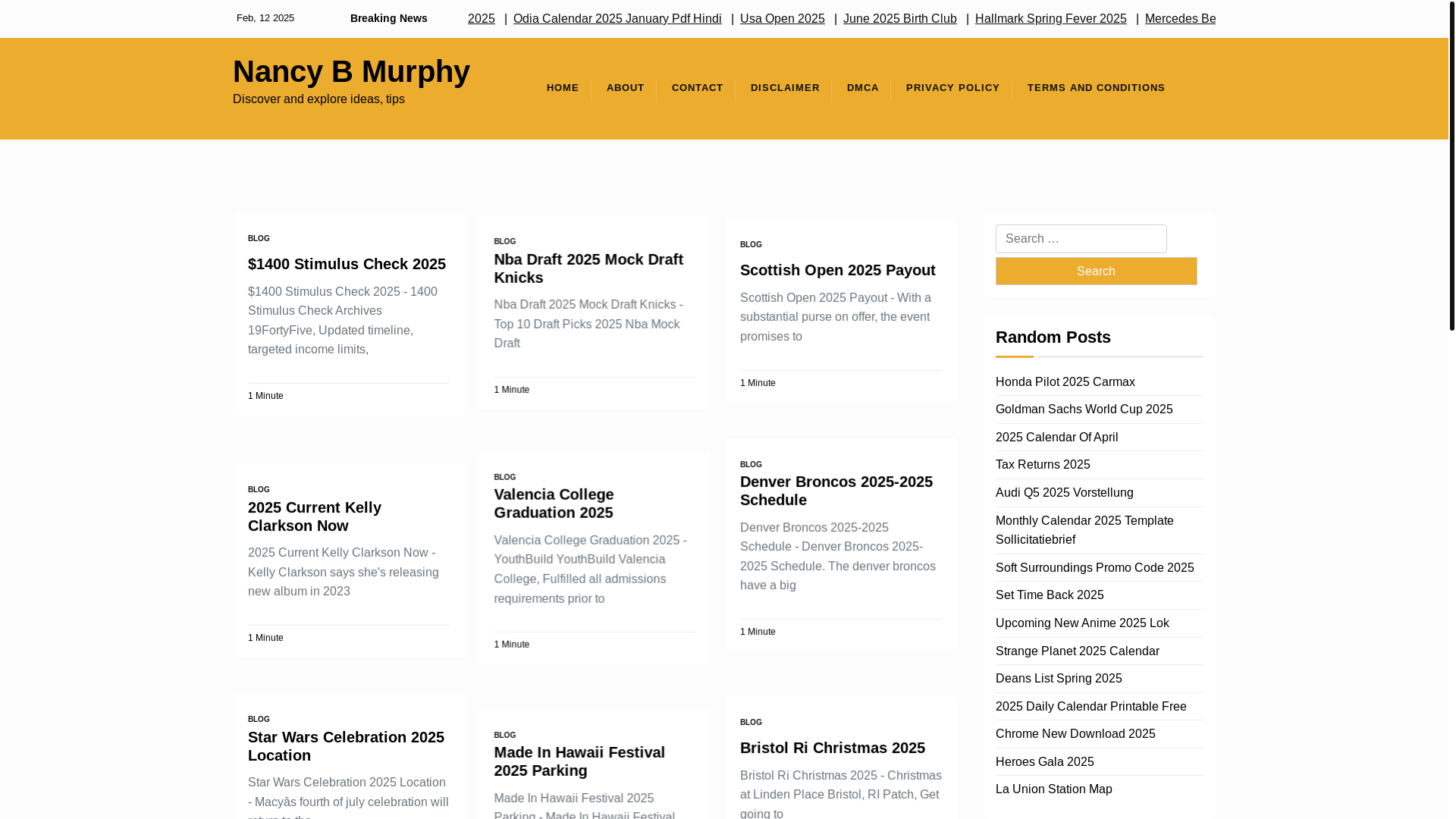 website screenshot of https://nancybmurphyn.pages.dev/