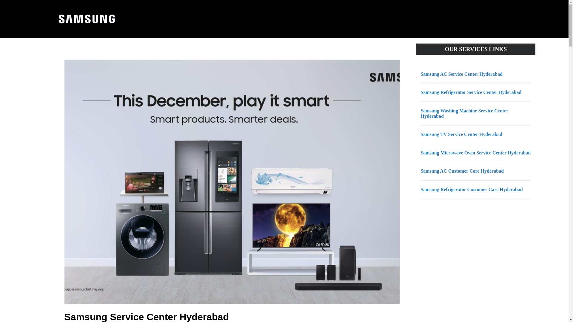 website screenshot of https://samsung-servicecenters.in/