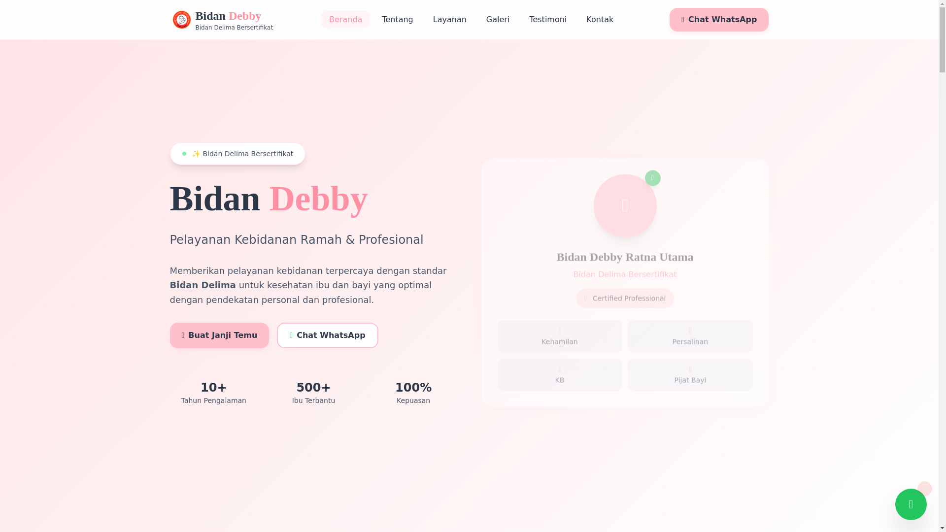 website screenshot of https://bidandebby.com/