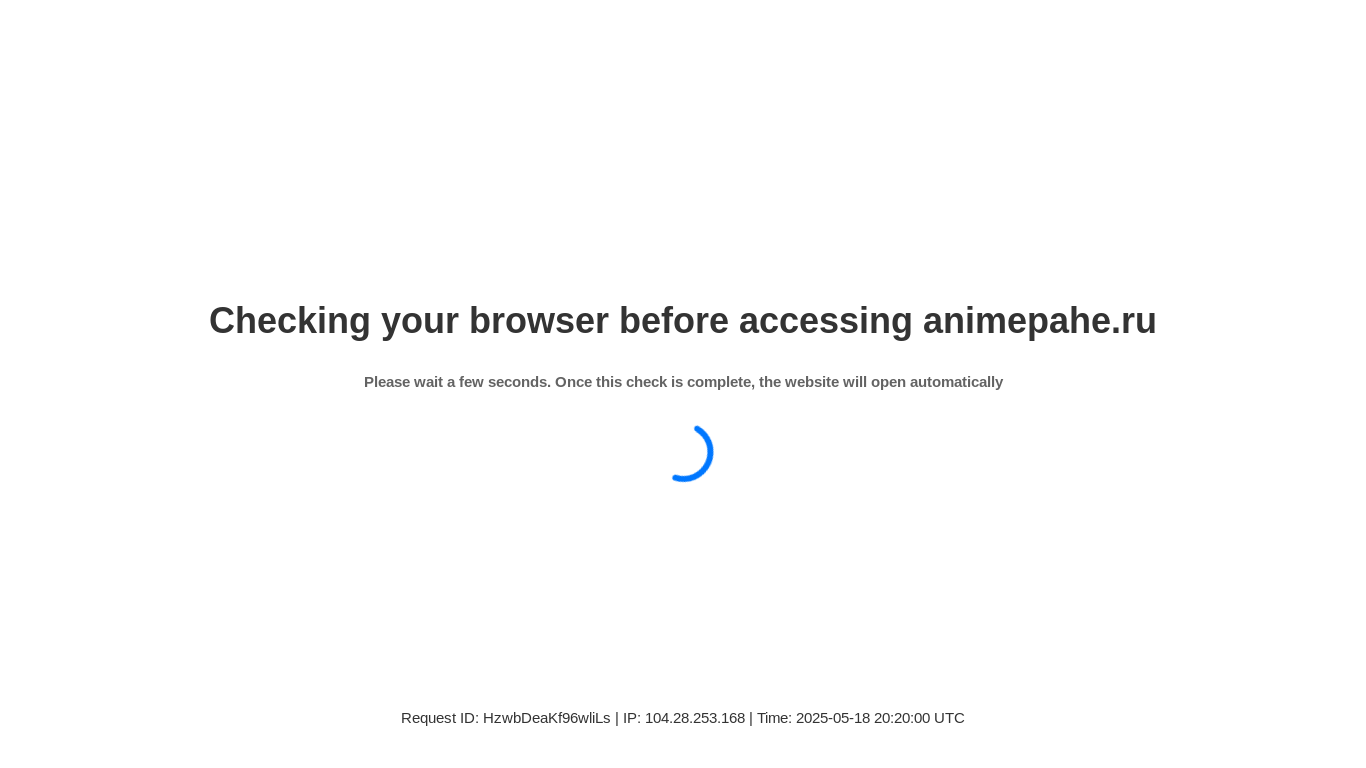 website screenshot of https://animepahe.ru/
