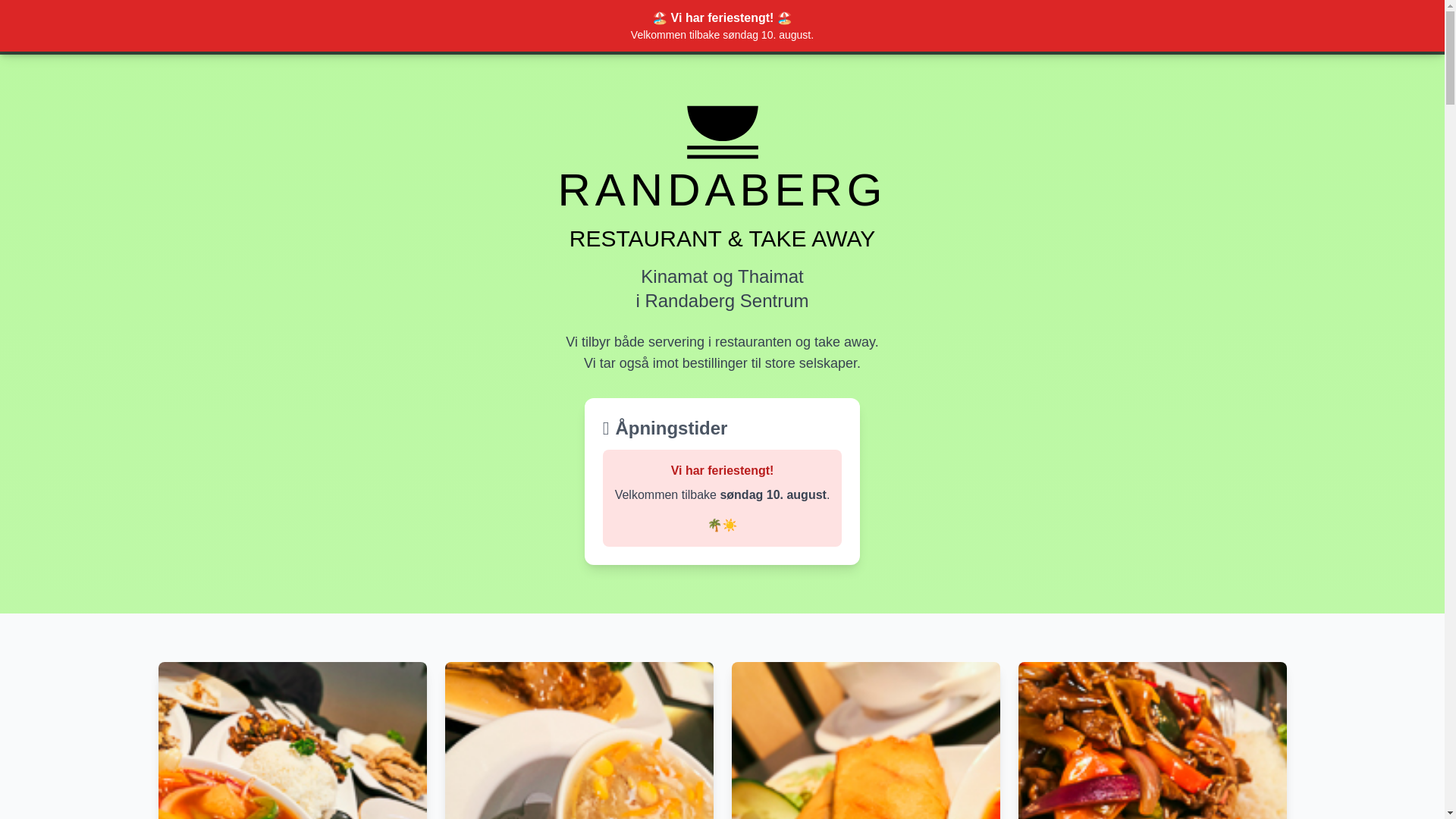 website screenshot of https://randabergtakeaway-web.pages.dev/