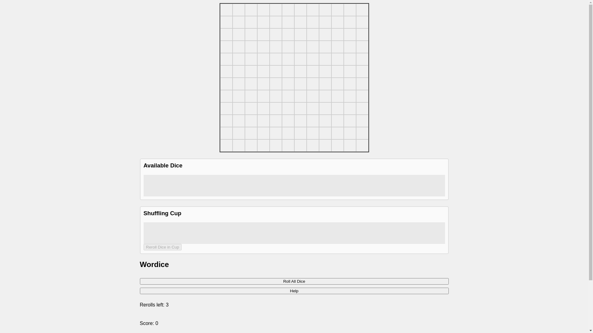 website screenshot of https://word-dice-prototype.pages.dev/