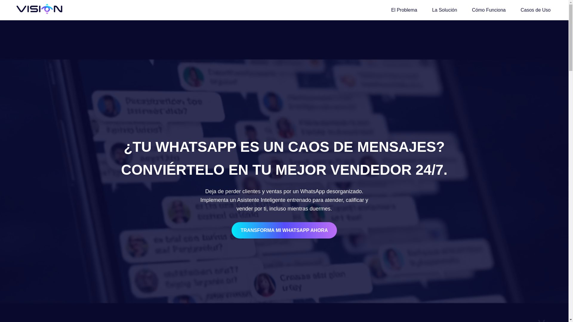 website screenshot of https://agentesvision-com.pages.dev/