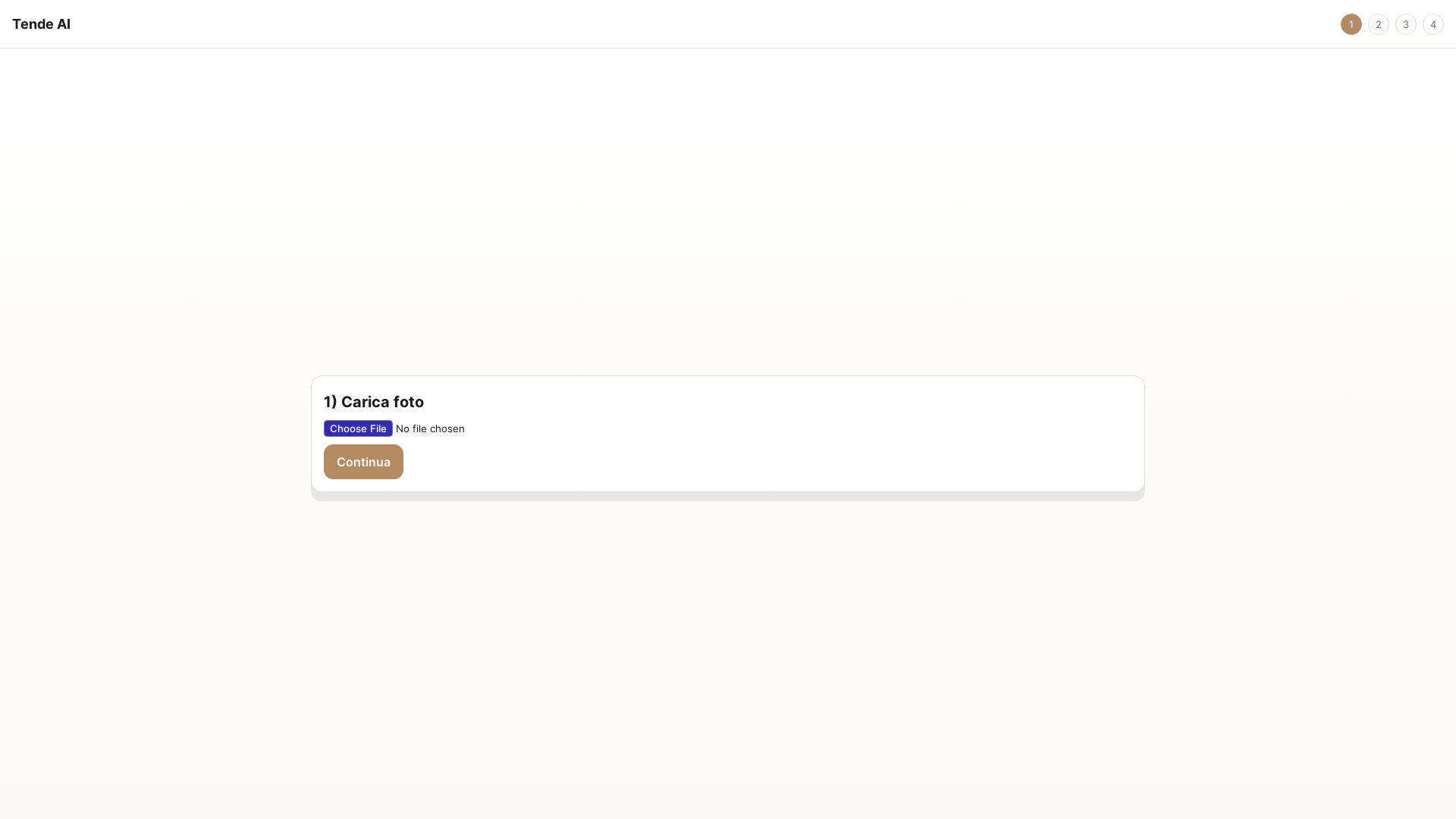 website screenshot of https://tendaggi-taddei.pages.dev/