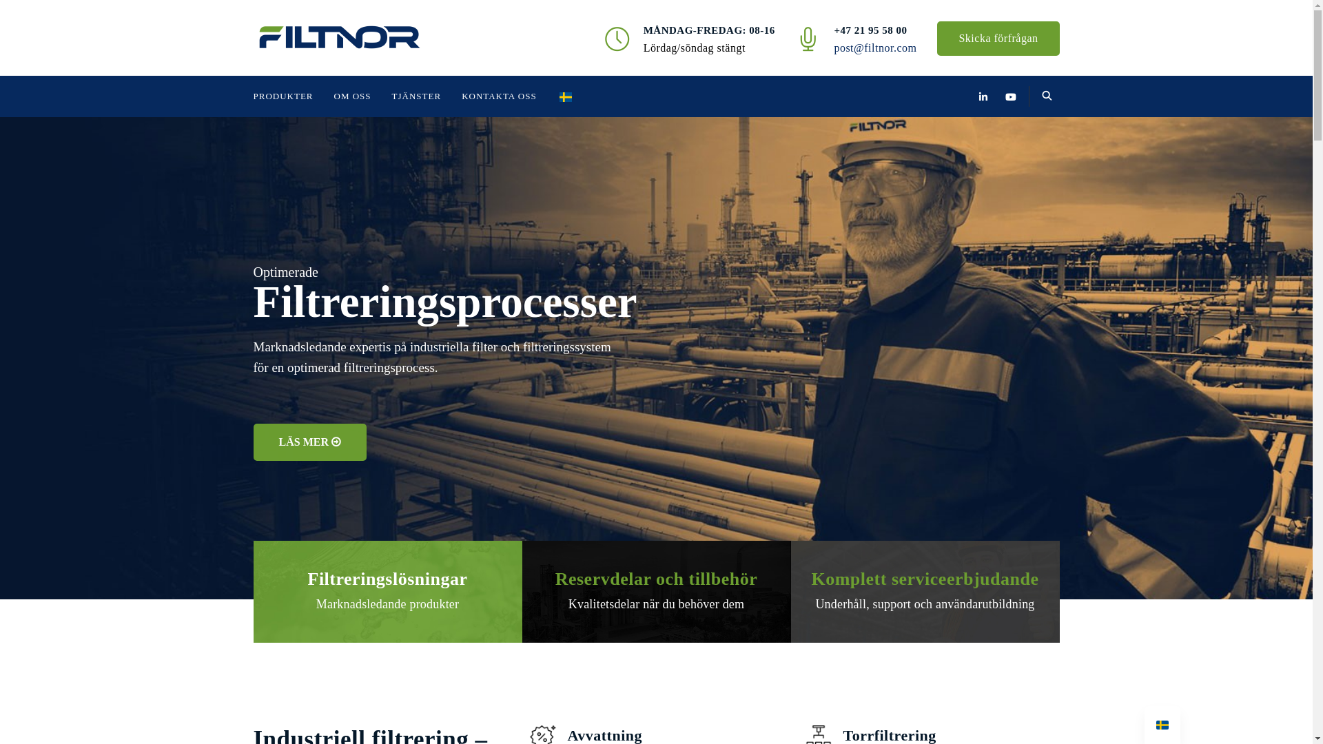 website screenshot of https://septec.se/