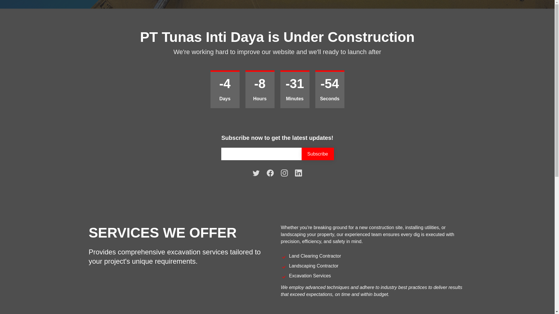 website screenshot of https://tunasintidaya.com/