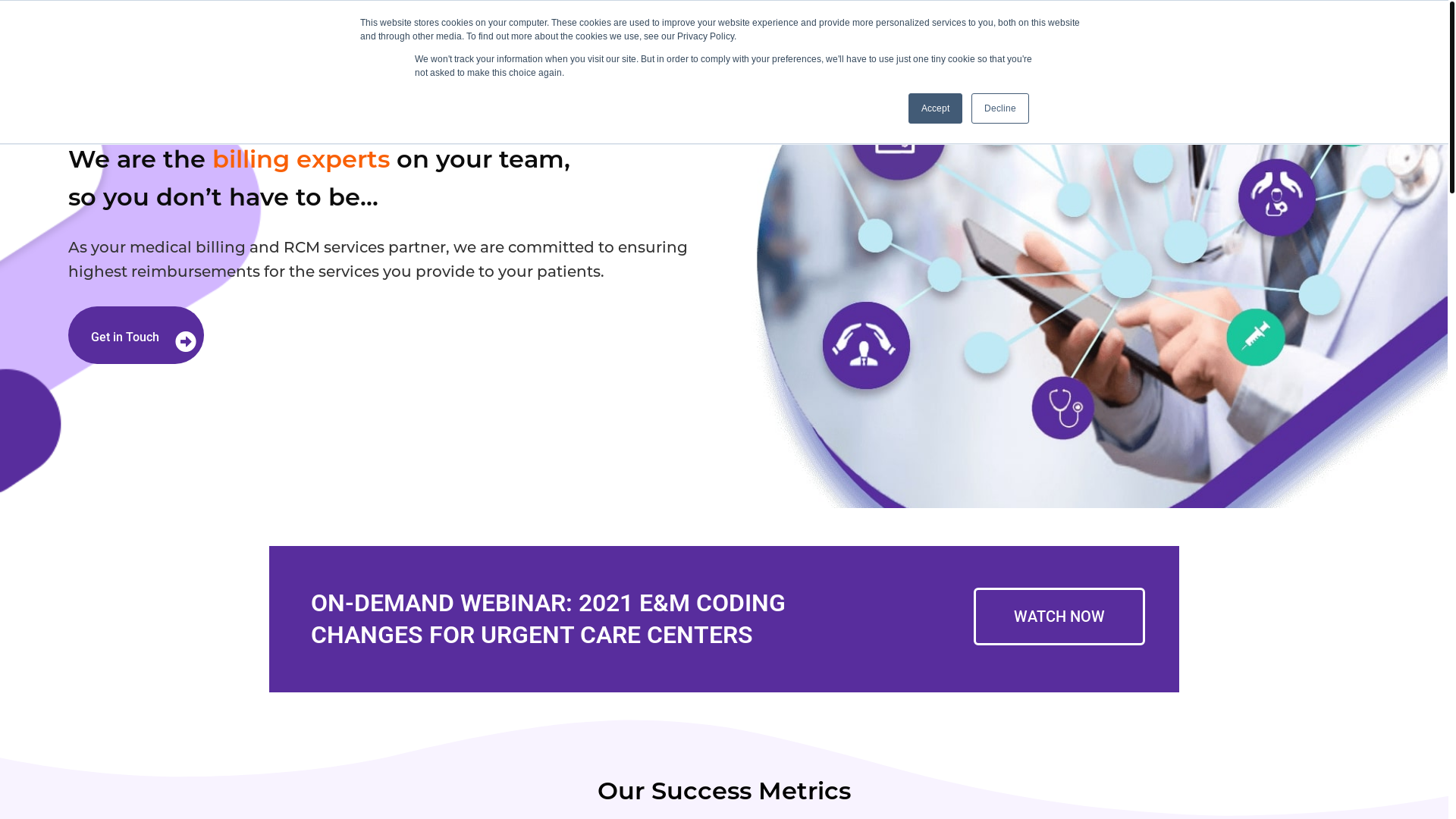 website screenshot of https://empclaimszone.com/