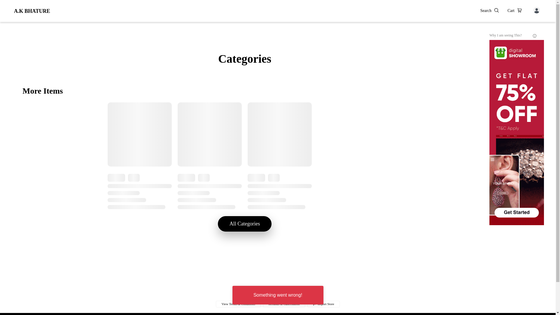 website screenshot of https://akbhature.co.in/