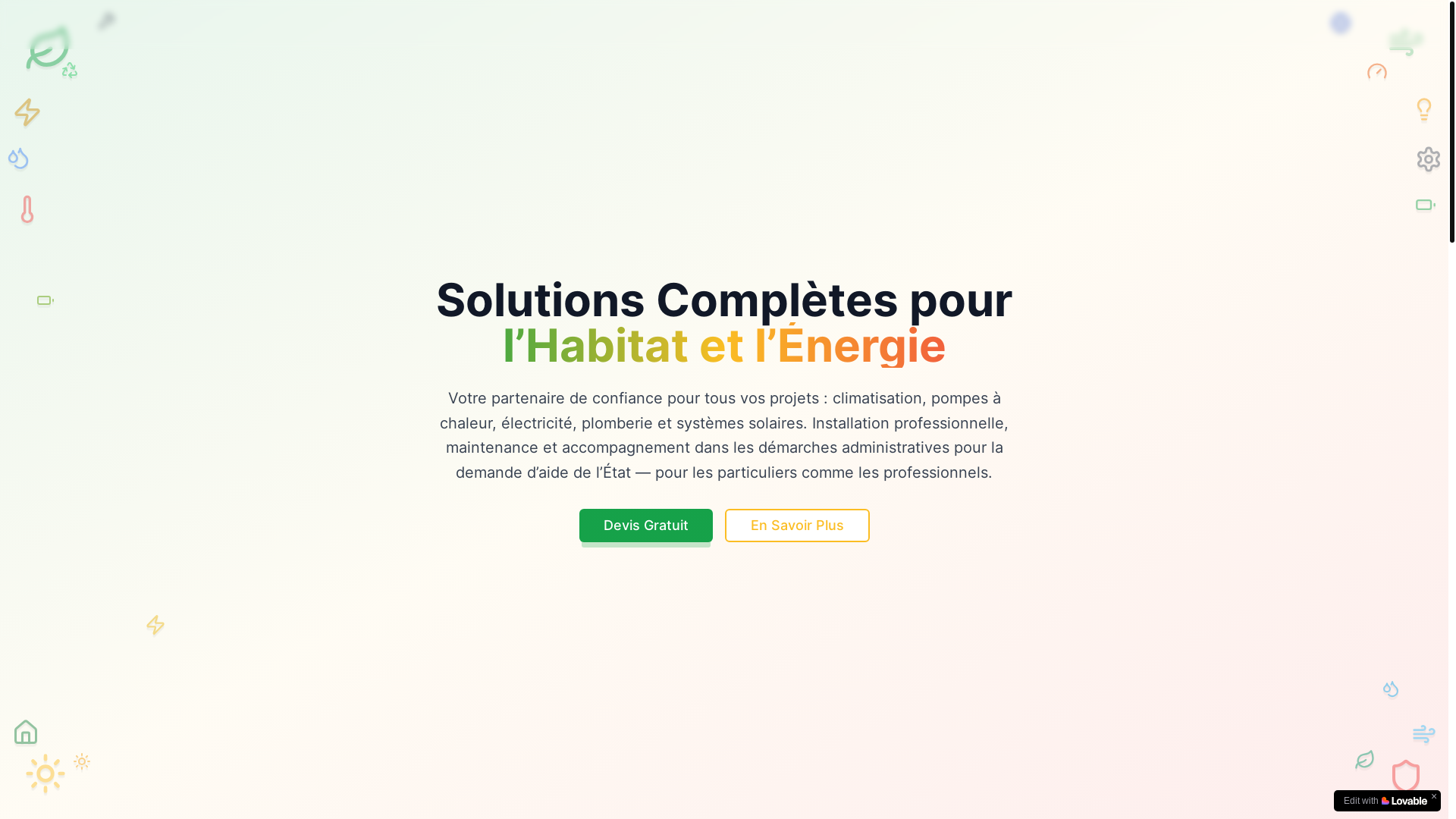 website screenshot of https://occitanie-chaud-froid.fr/