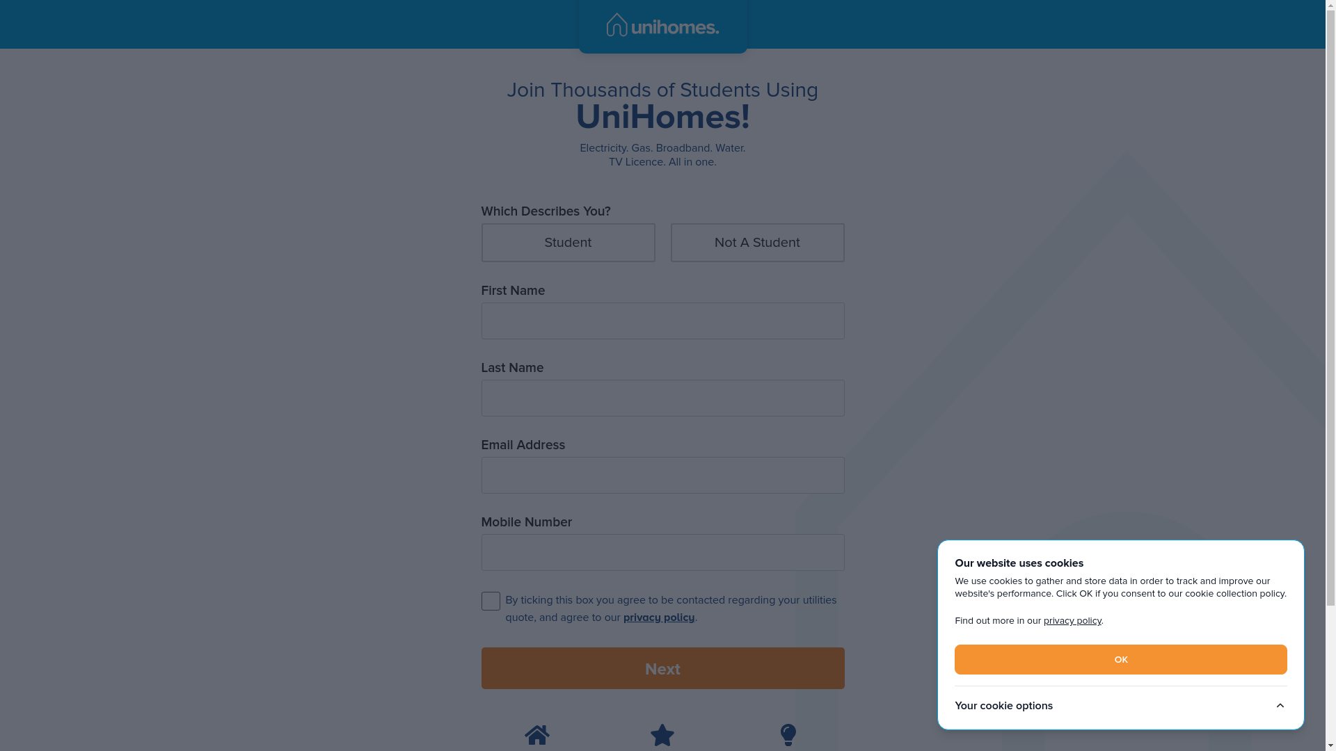 website screenshot of https://join-unihomes-client-staging.pages.dev/