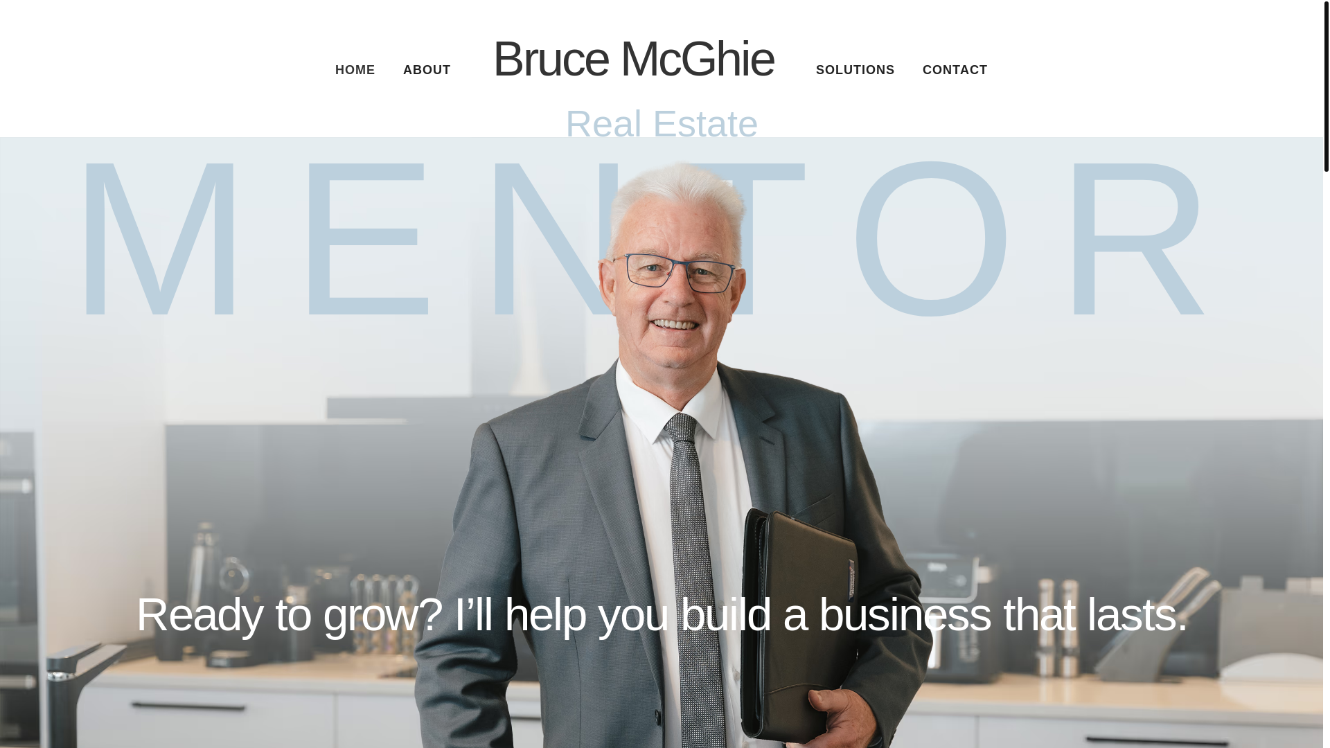 website screenshot of https://brucemcghie.co.nz/