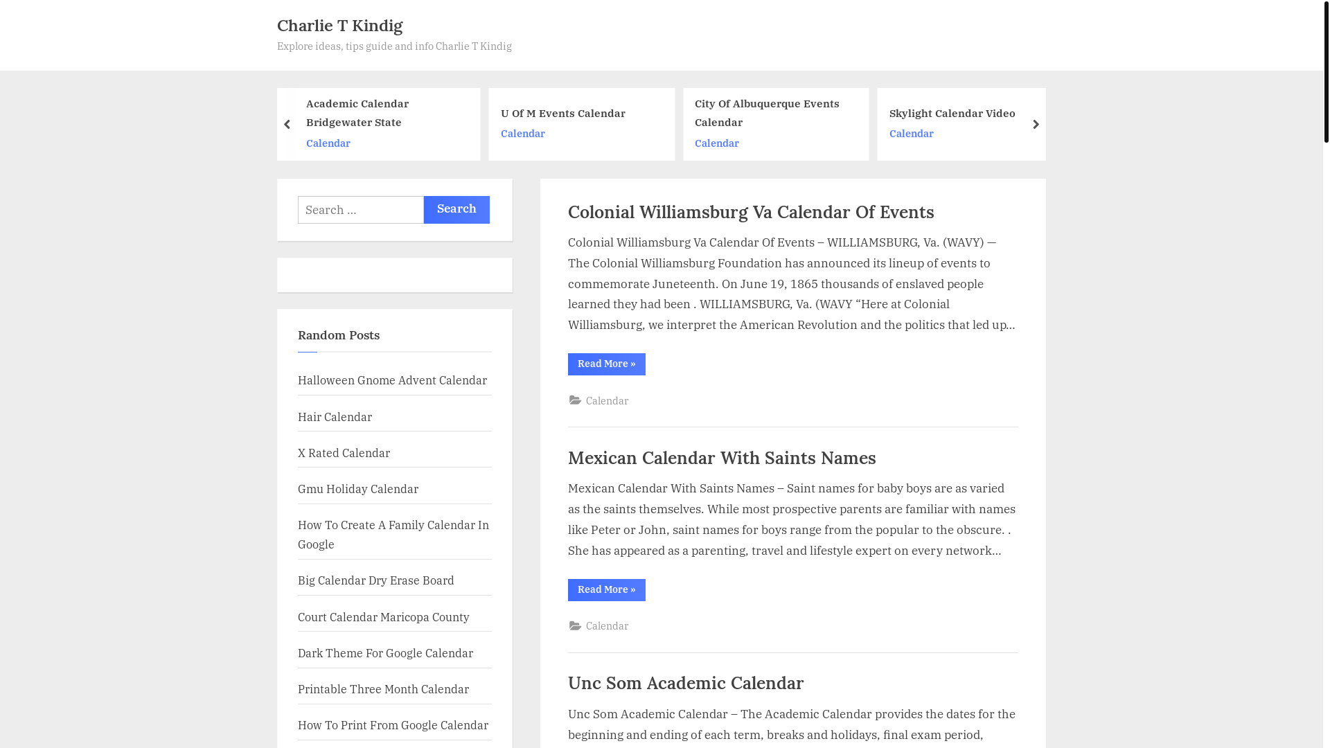 website screenshot of https://charlietkindigh.pages.dev/