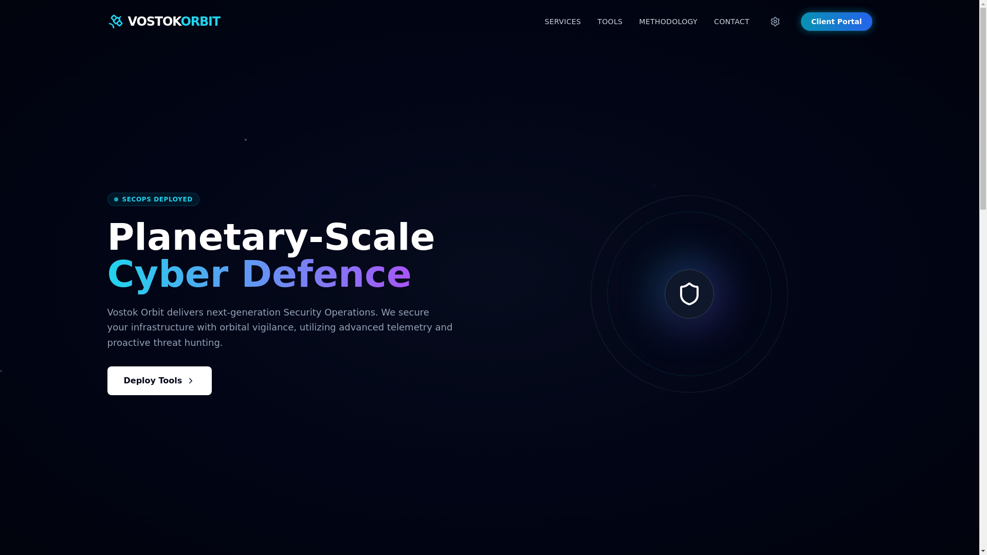 website screenshot of https://vostok-orbit.pages.dev/
