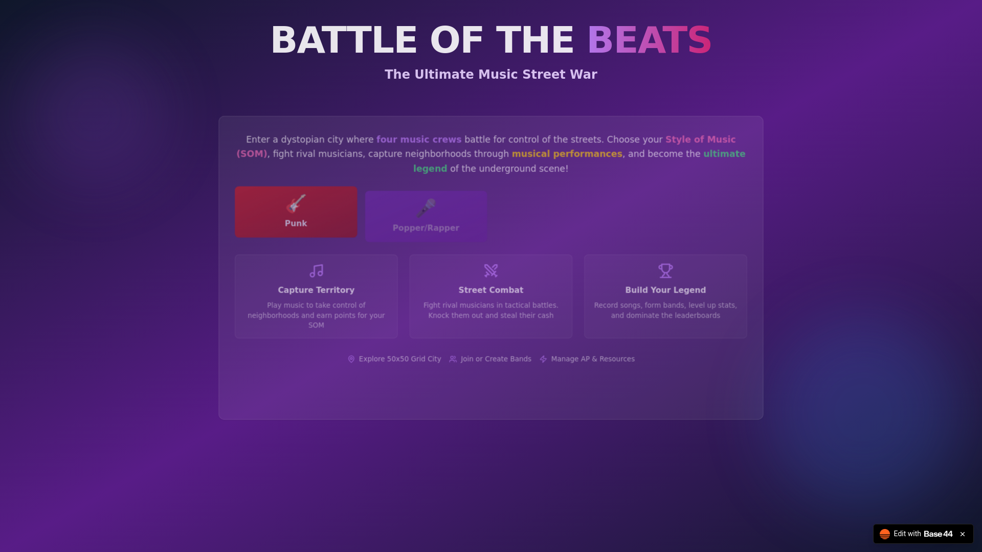 website screenshot of https://rhythmofthestreets.com/