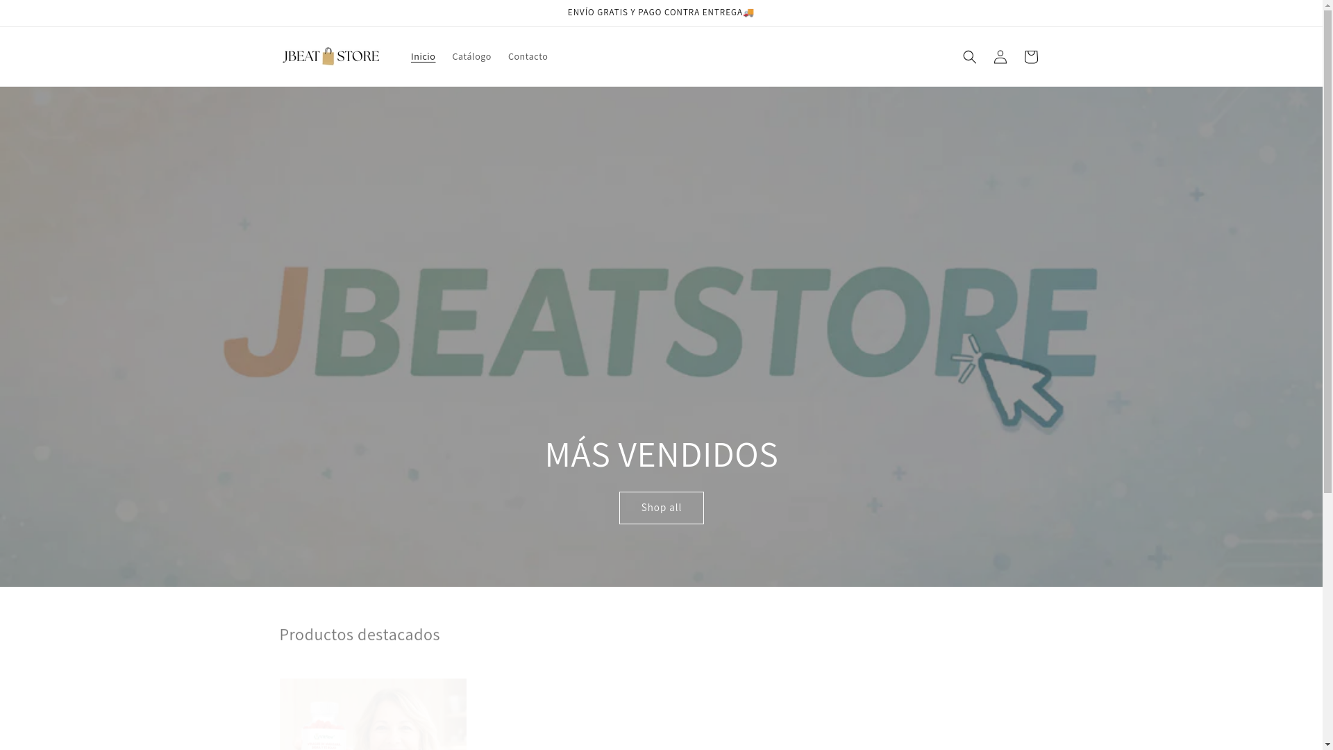 website screenshot of https://jbeatstore.com/