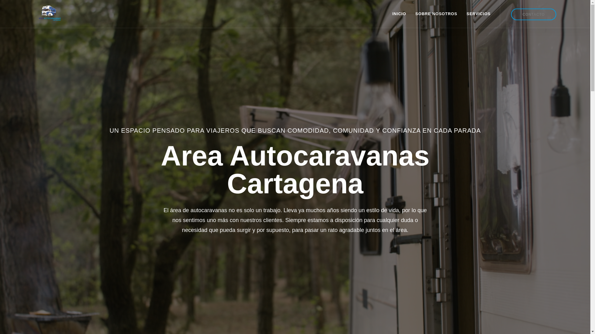 website screenshot of https://autocaravanascartagena.es/