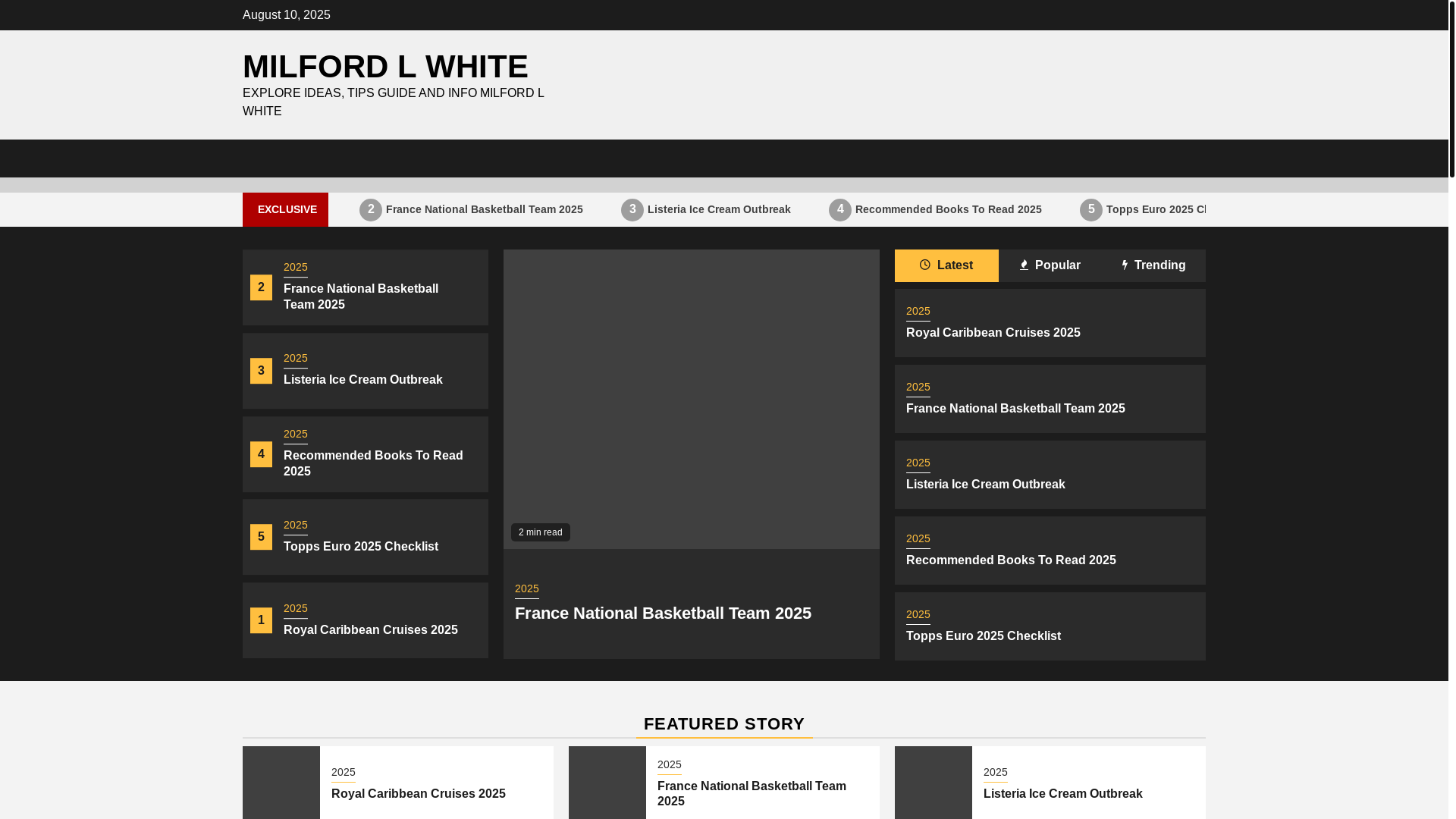 website screenshot of https://milfordlwhitei.pages.dev/