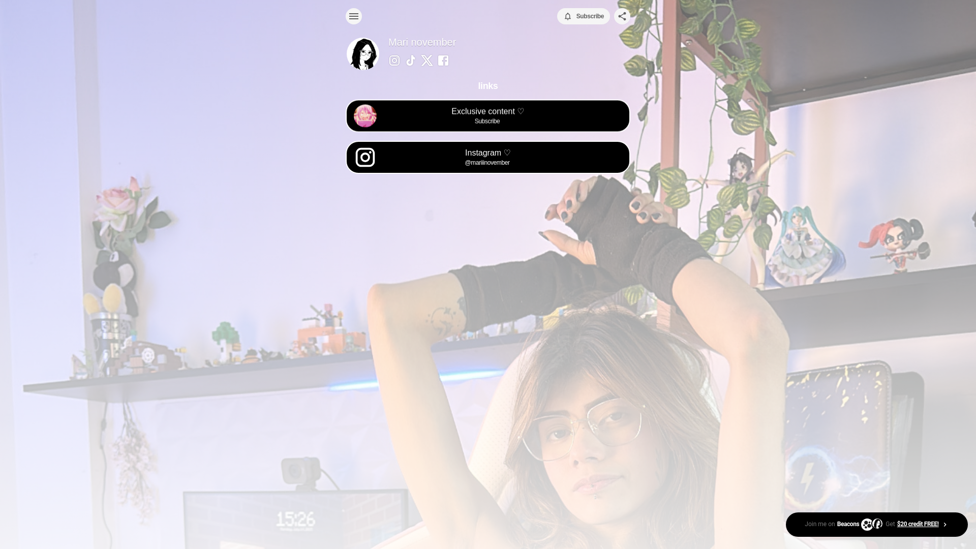 website screenshot of https://marinovember.com/