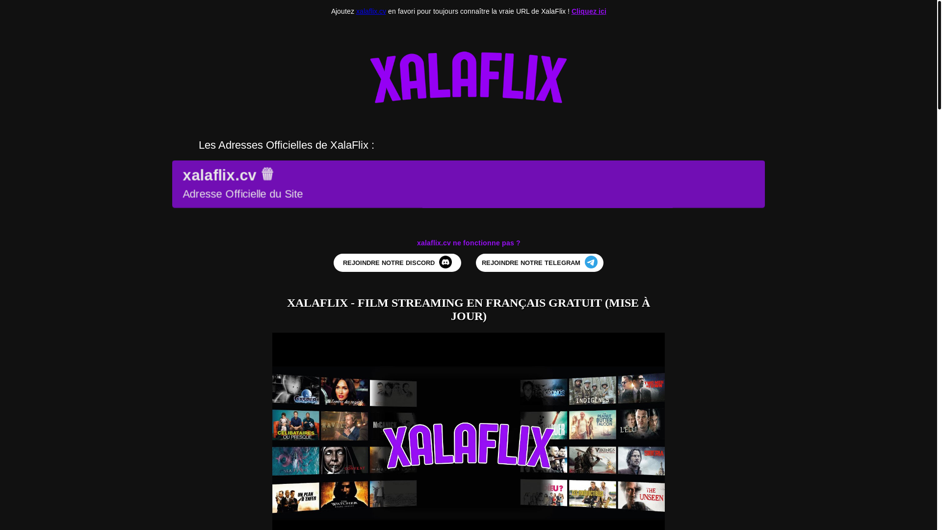 website screenshot of https://xalaflix-baby.pages.dev/