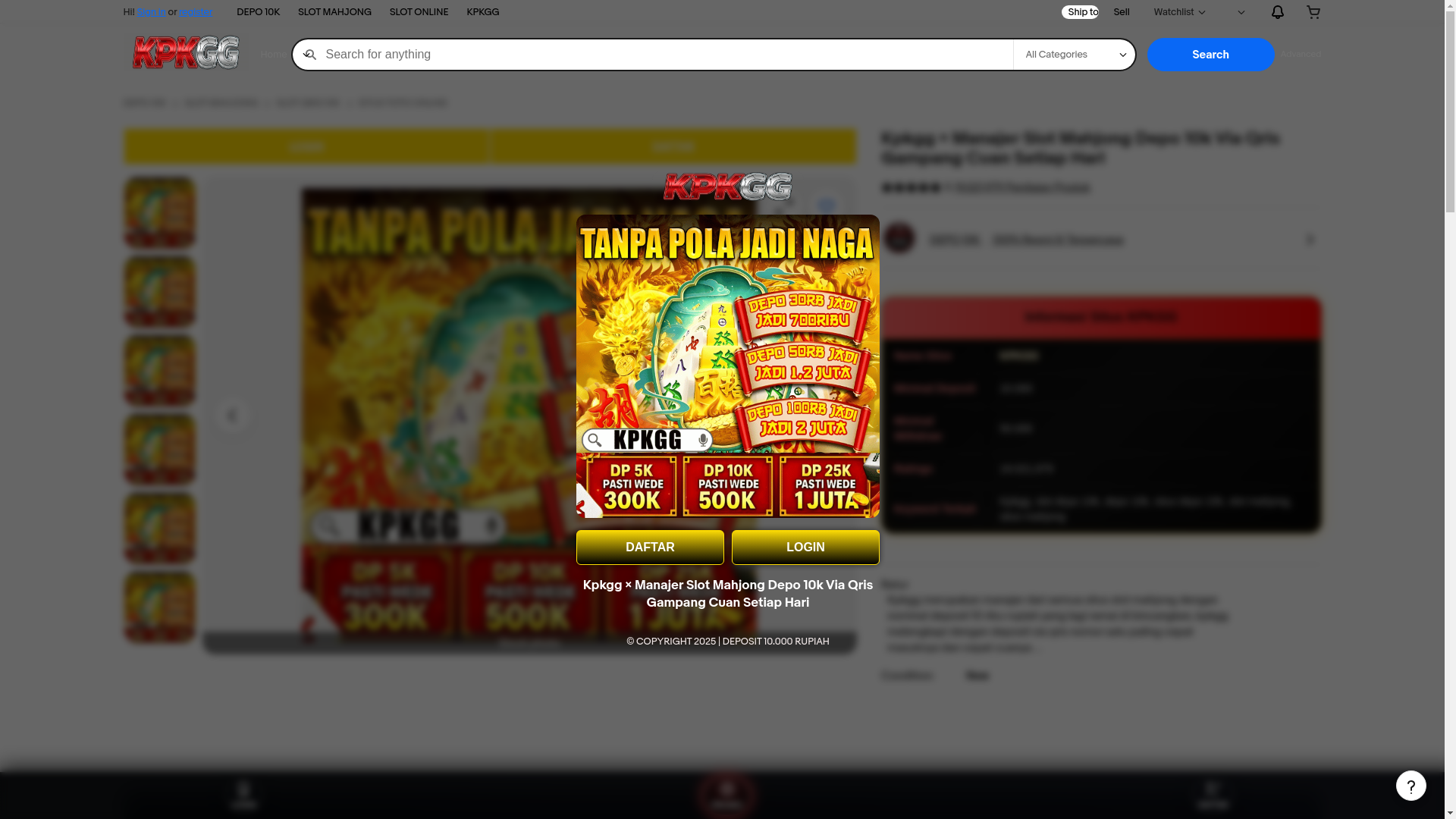 website screenshot of https://kpk-g.com