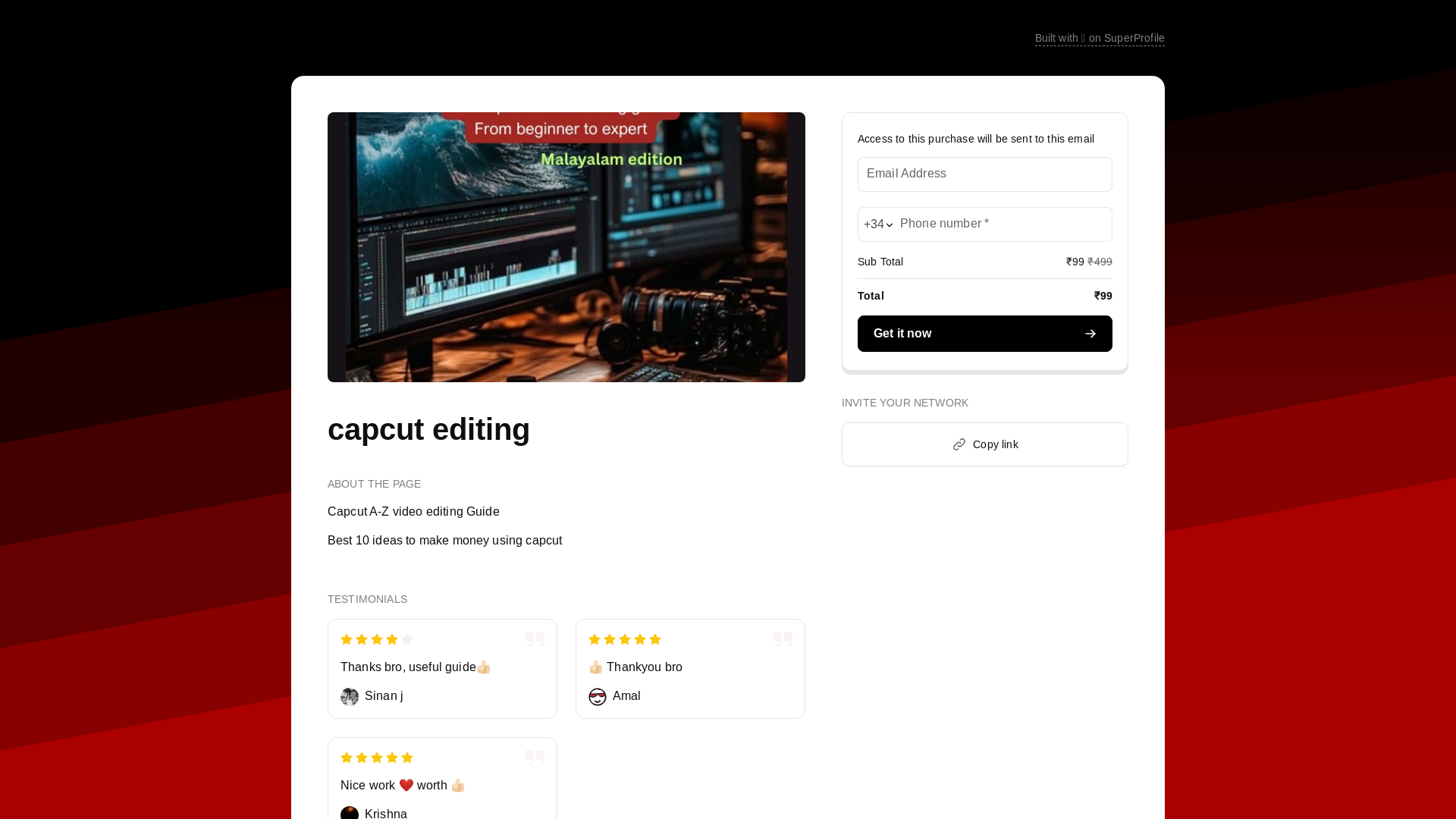 website screenshot of https://spf.bio/P1CfD