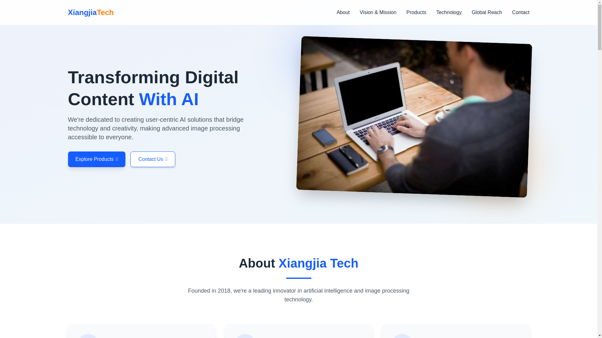 website screenshot of https://advanceailab.pages.dev/