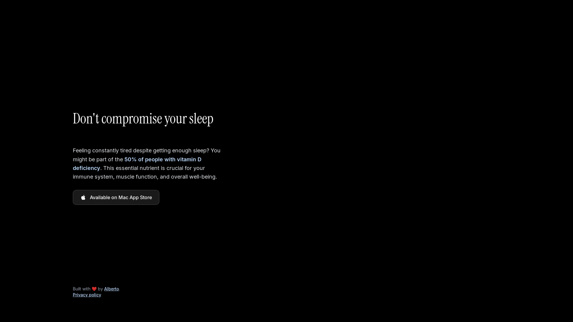 website screenshot of https://lumivapp.com/