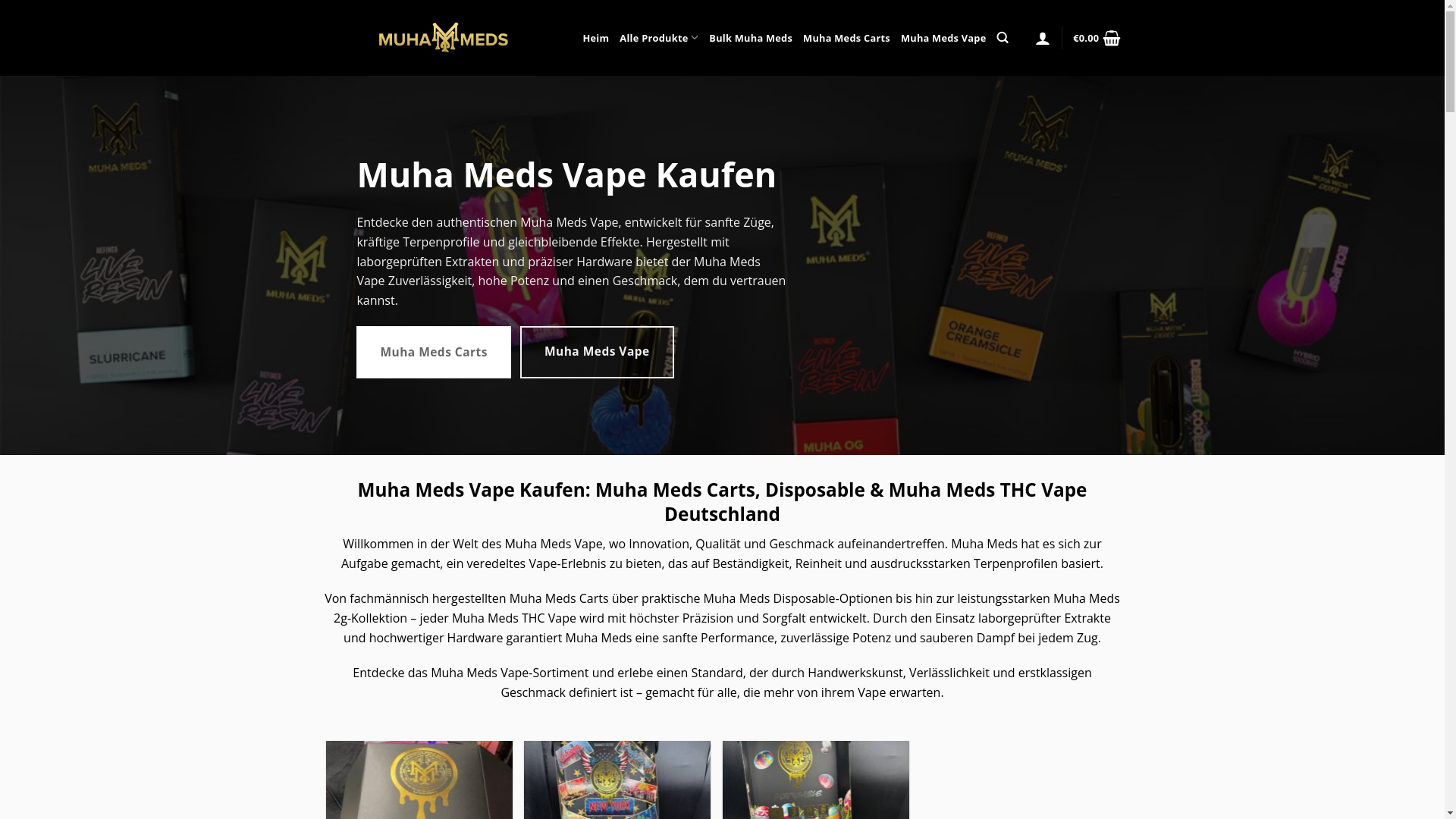 website screenshot of https://muhamedsvape.de/