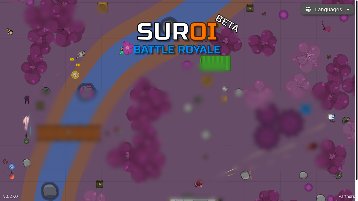 website screenshot of https://suroi.io/