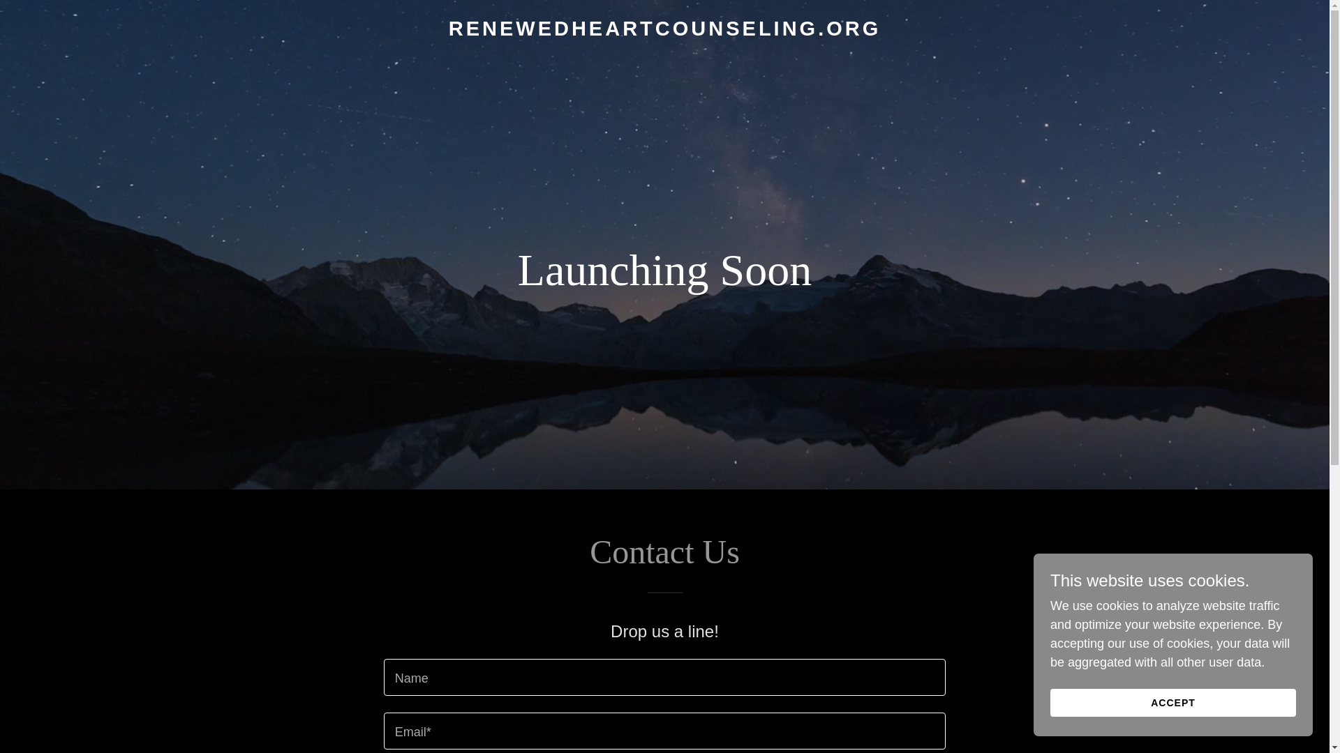website screenshot of https://renewedheartcounseling.org/