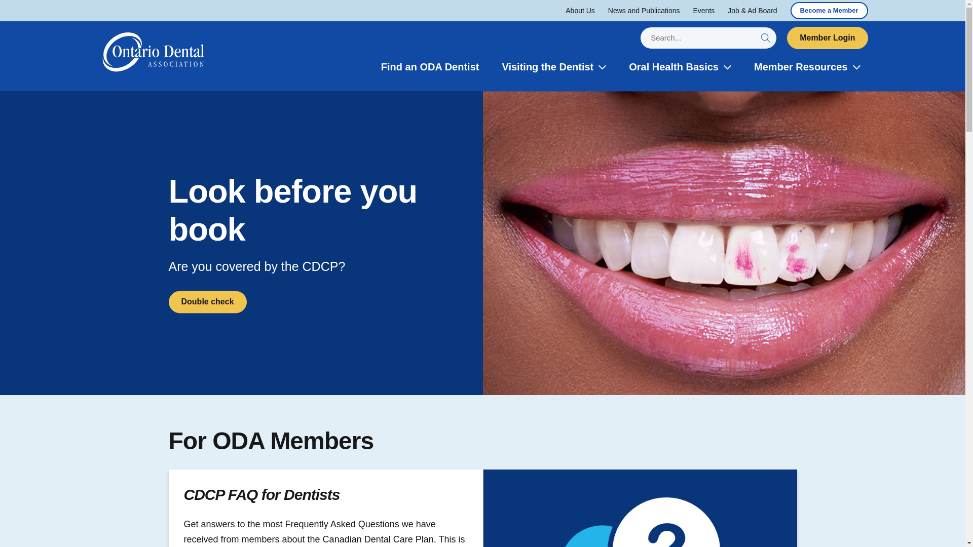 website screenshot of https://oda.ca/