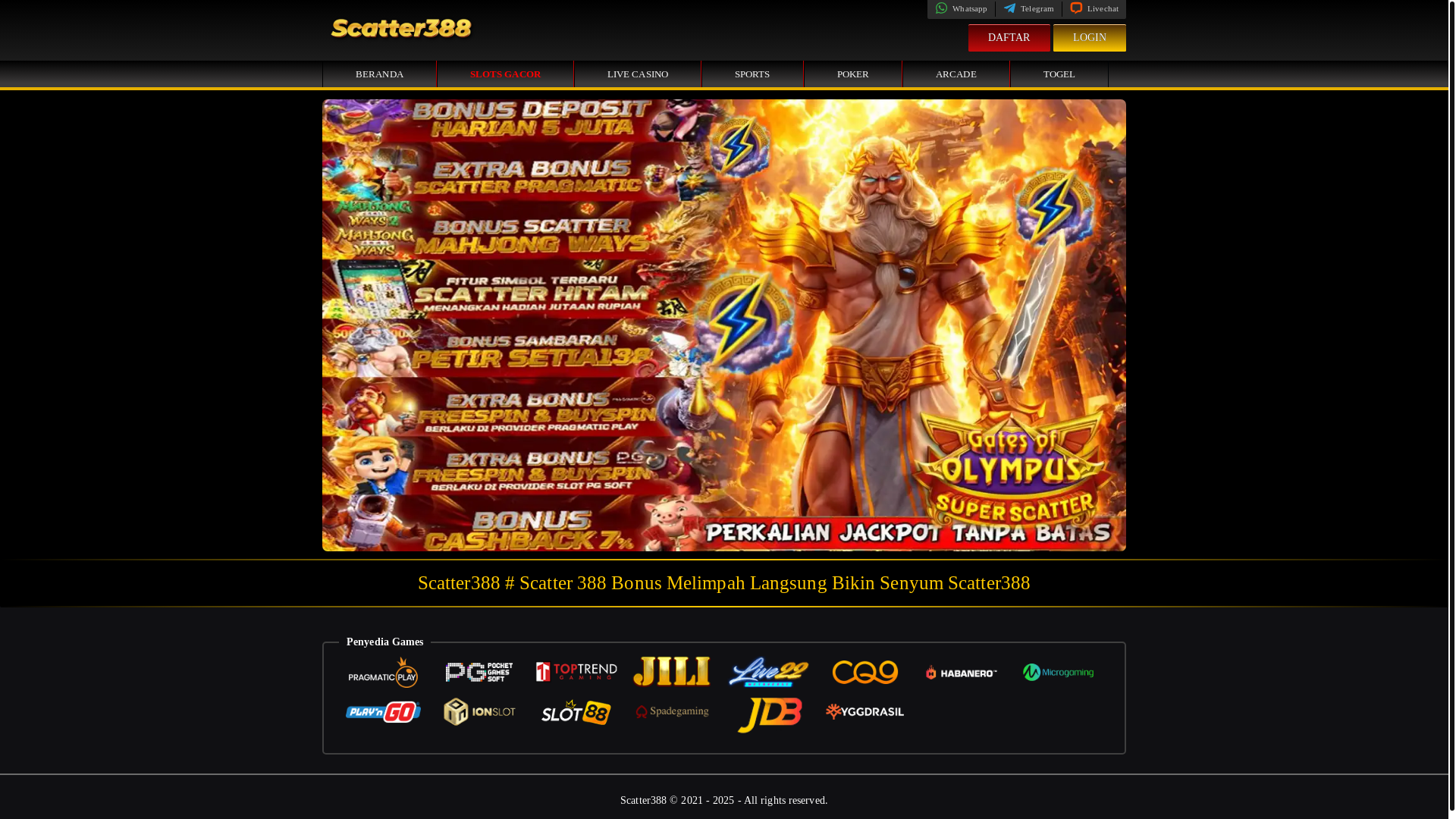 website screenshot of https://scatter388.org/