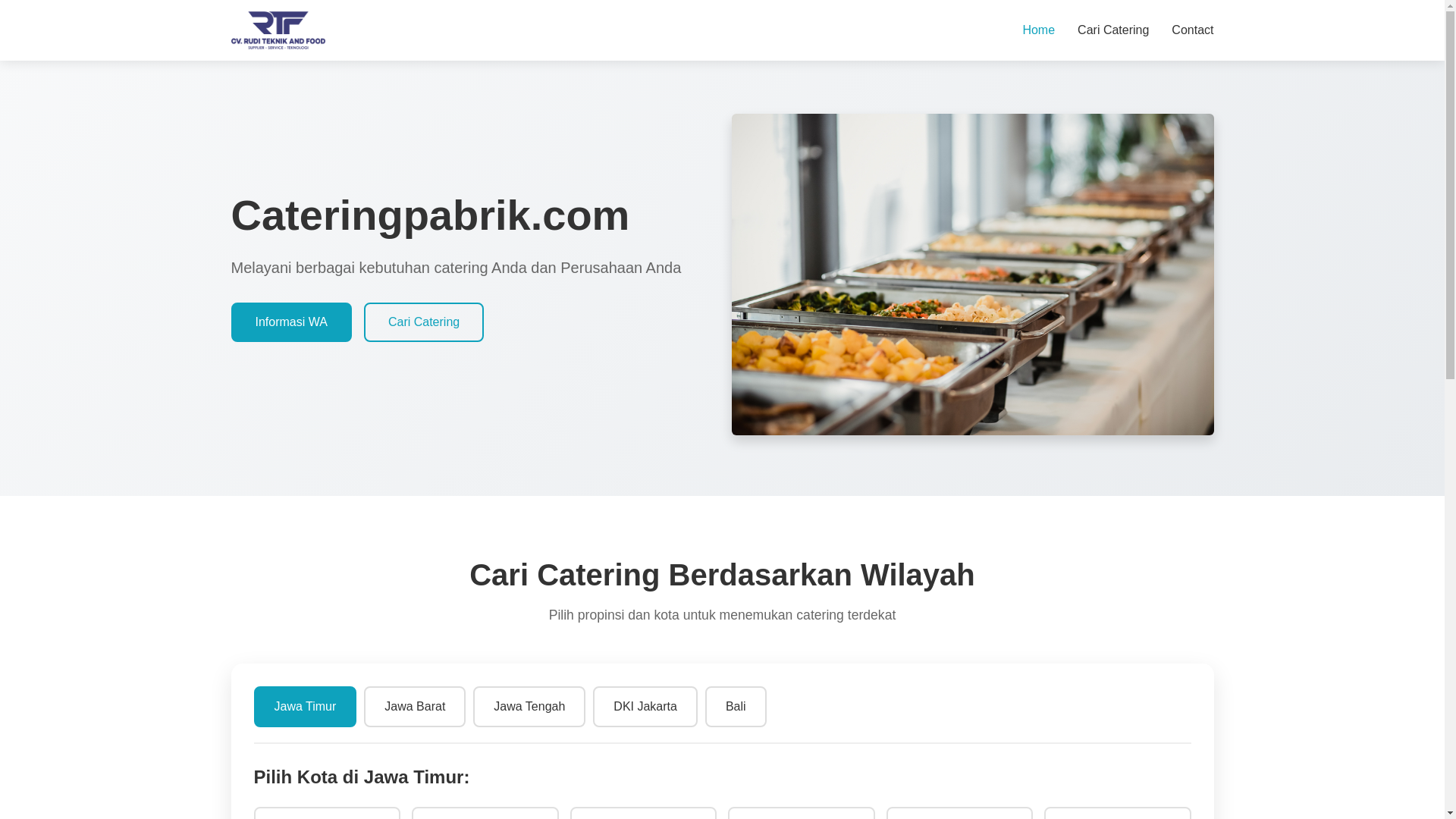 website screenshot of https://cateringpabrik.com/