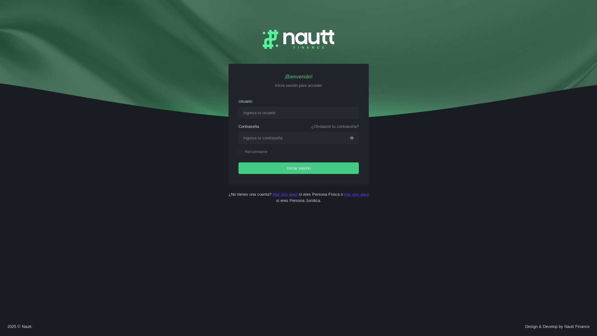 website screenshot of https://nautt-painel.pages.dev/