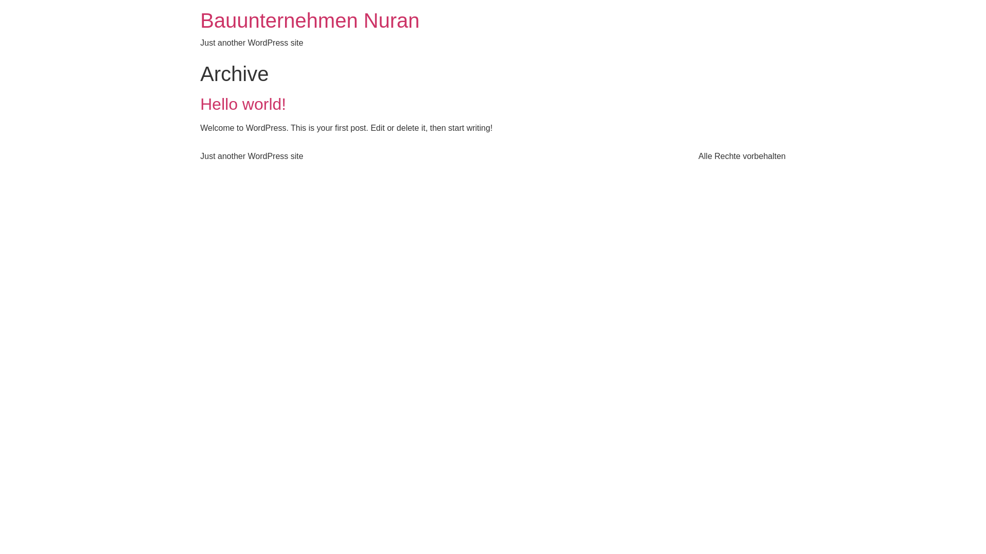 website screenshot of https://bauunternehmen-nuran.de/