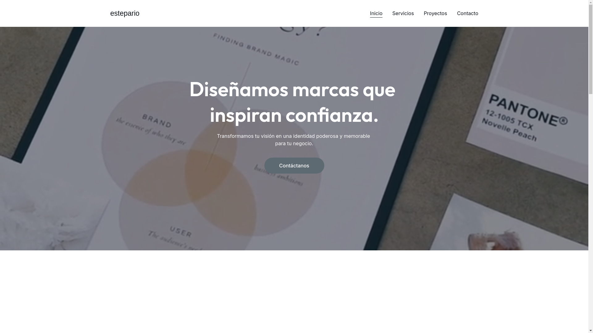 website screenshot of https://estepario.click/