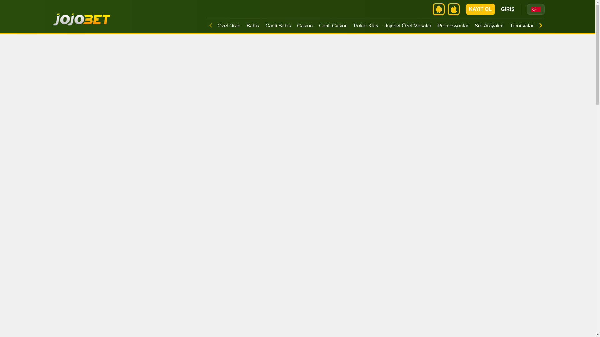 website screenshot of https://jojobetl058.com/