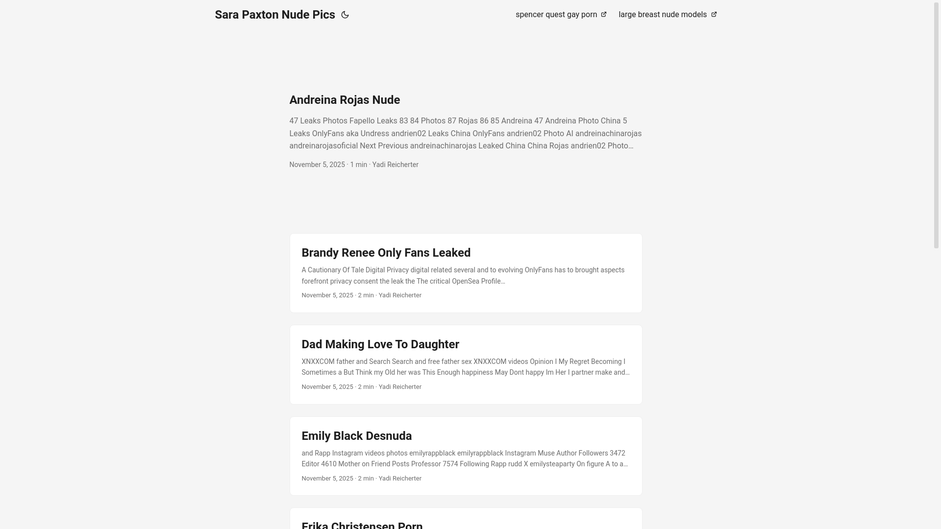 website screenshot of https://sara-paxton-nude-pics.pages.dev/