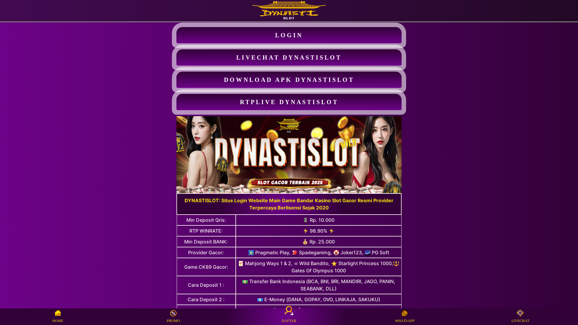website screenshot of https://amp-dynastislot-8.pages.dev/