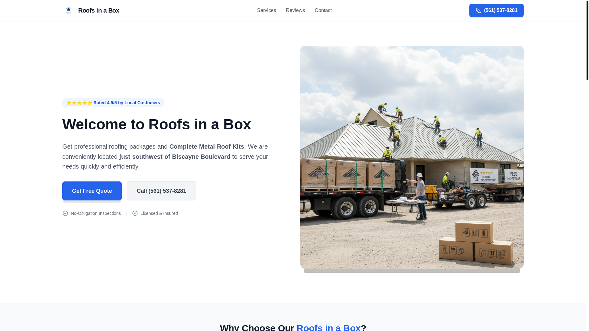 website screenshot of https://roofs-in-a-box-com.pages.dev/