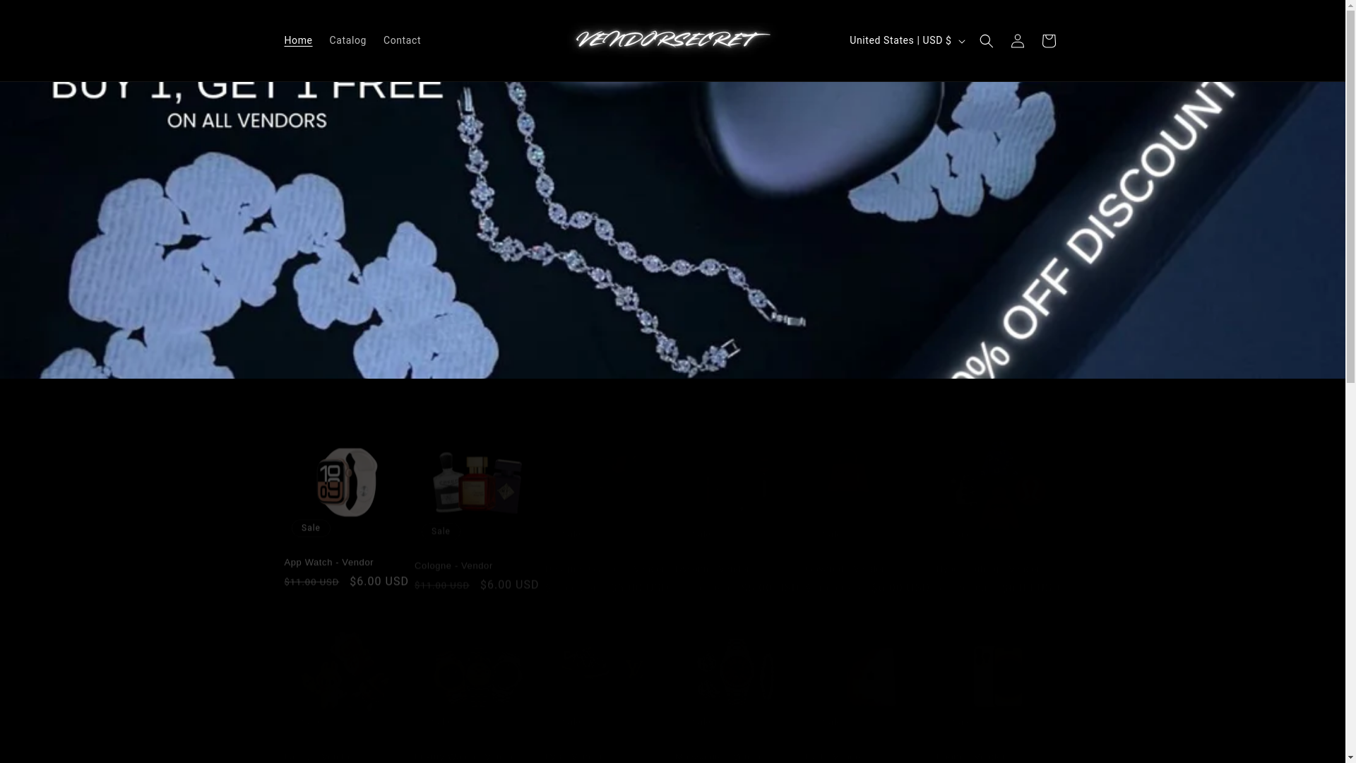 website screenshot of https://secretvendorplug.com/