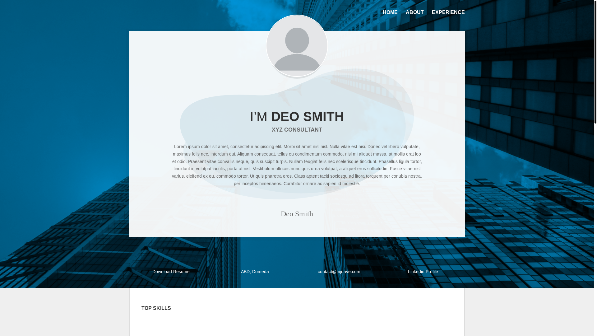 website screenshot of https://mjdave.com/