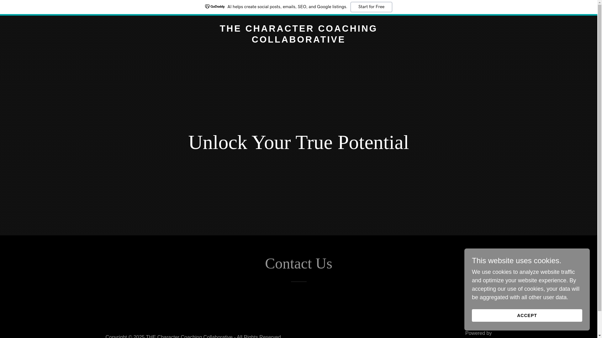 website screenshot of https://charactercoachingcollaborative.com/