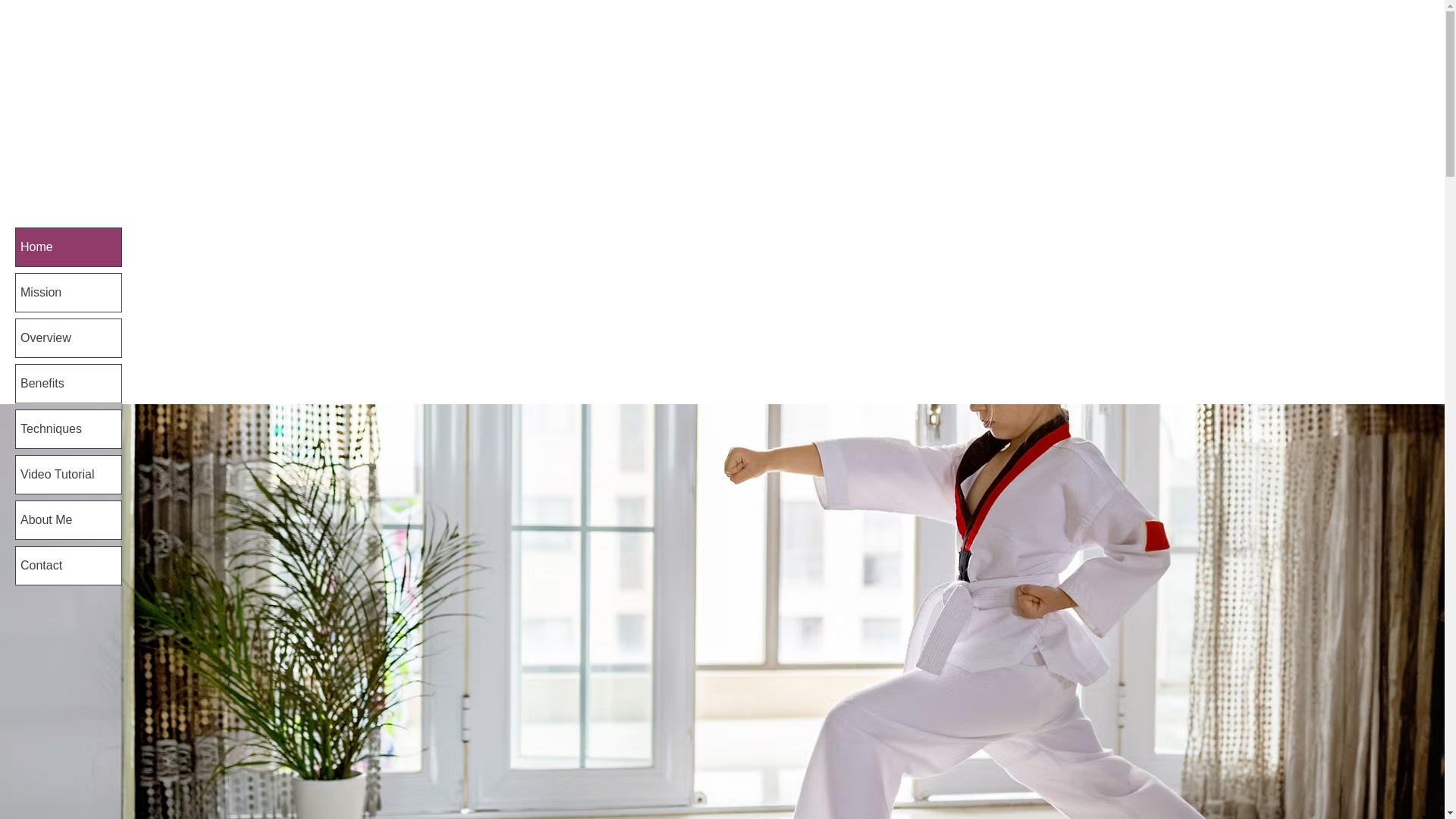 website screenshot of https://selfdefense-tkd-annikasood.com/