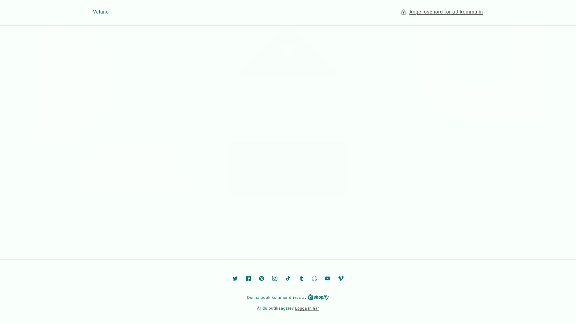website screenshot of https://velanooo.com/