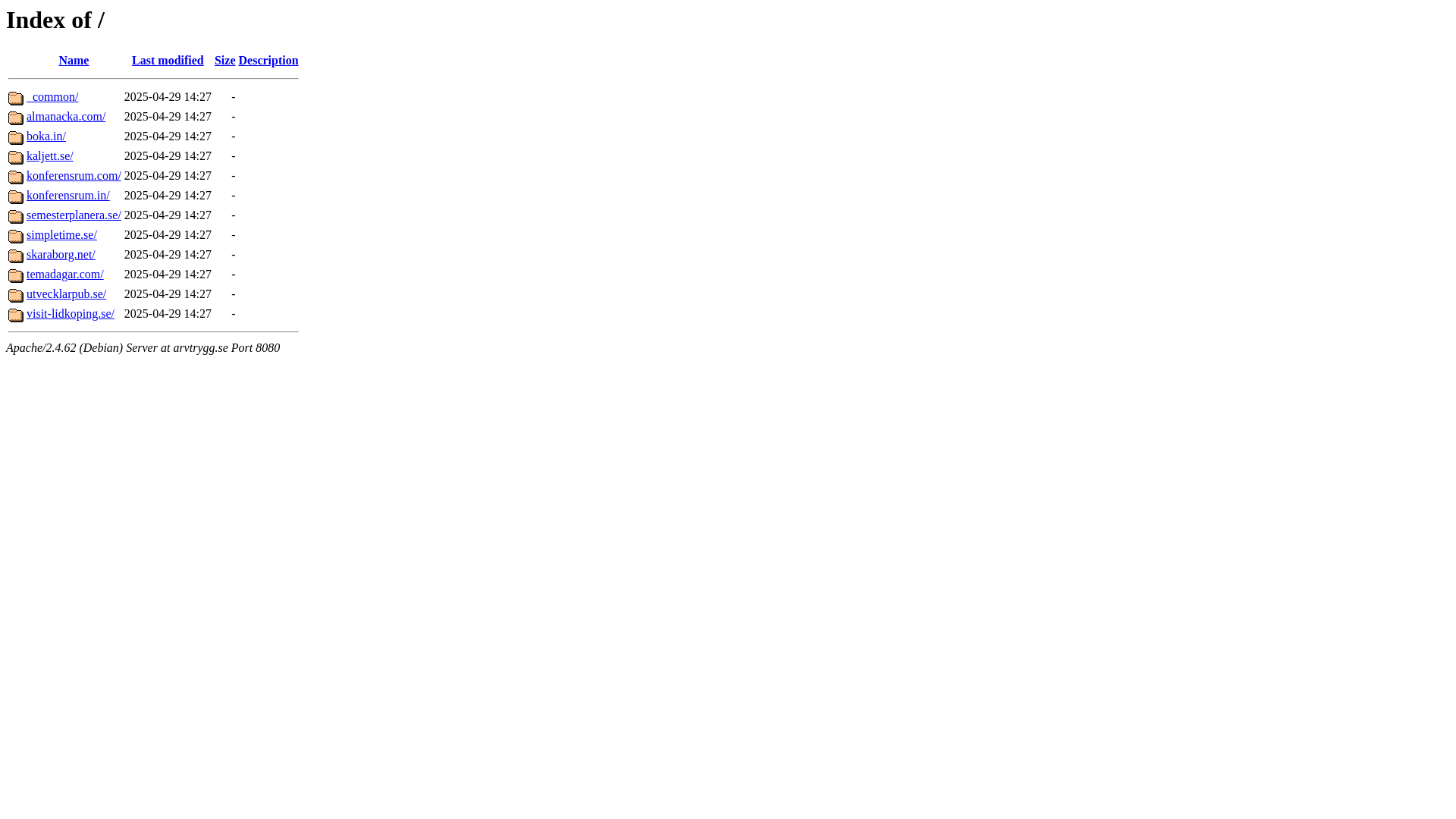 website screenshot of https://arvtrygg.se/